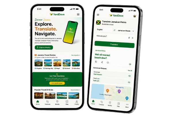 YardDove app β Learn Jamaican Patois and explore paradise